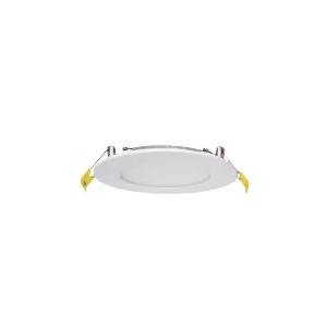 Halco Lighting Technologies FSDLS4FR10-CCT-LED-PAN-KIT 4in Slim Smooth Select Downlight Kit 8W with New Const. Pan Adj Bar (shipped as Rough-in Box-Pan & driver installed a  89174 