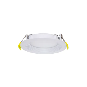 Halco Lighting Technologies DFDLS6-12-CS-BT-PAN-KIT 6in Slim Baffle Select Downlight Kit 12W with New Const. Pan Adj Bar (shipped as Rough-in Box-Pan & driver installed 89178 