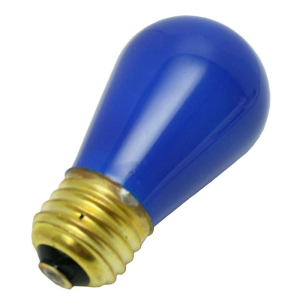 Halco S14BLU11C 11 Watts S14 Blue Ceramic 130 Volts 9076