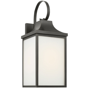 Generation Lighting GLO1021ANBZ Saybrook 1-Light Medium Lantern Antique Bronze 120V 75 Watts Max with Bulb Options