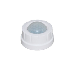 Eiko 13861 SEN5A-SPPR-WH Stand-alone PIR Motion Sensor, 12-24V, Screw-in, 0-10V, Daylight Harvesting, 8-40ft, White, IP65, Parameters set by SEN5A-ACT