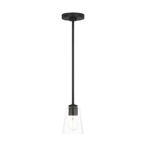 Generation Lighting GLP1041MBK Miles 1 Light 4.5