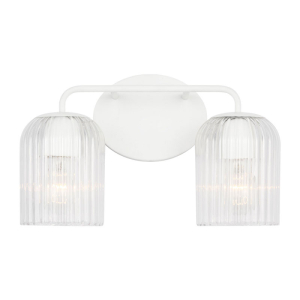 Generation Lighting GLV1132MWT Eisele Contemporary Satin Brass 2-Light 14