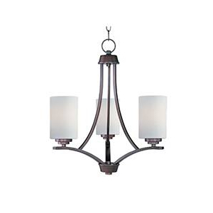 Maxim 20033SWOI Deven 3/5/9-Light Semi-Flush Mount 60W 120V Oil Rubbed Bronze OR Satin Nickel Finish