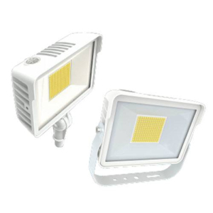 Keystone KT-FLED35-R1A-UNV-8CSB-VDIM-W 35W Dimmable Color Select Compact General-Purpose LED White Flood Light Fixture