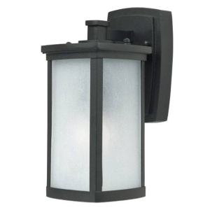 Maxim Lighting 3252FSBZ Terrace 1-Light Small Outdoor Wall Lantern, 60watts, E26 Base, Bronze Finish