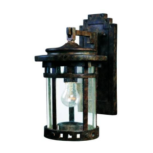 Maxim Lighting 40033CDSE Santa Barbara VX 1-Light Outdoor Wall Lantern, 60watts, E26 Base