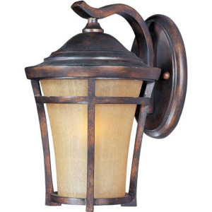 Maxim Lighting 40162GFCO Balboa VX 1-Light Outdoor Wall Lantern, 60watts, E26 Base 