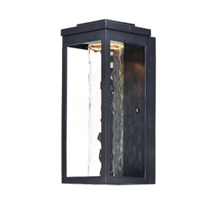 Maxim Lighting 55904WGBK Salon Outdoor LED Wall Sconce, 12 watts, 3000k