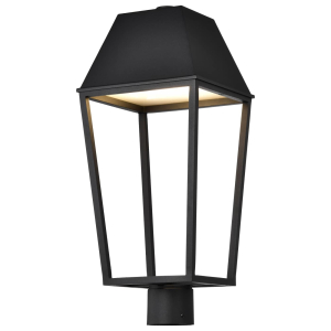 Satco/Nuvo 62-2313 Colt LED Outdoor Post 120 Volts 10 Watts Matte Black Finish 