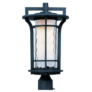 Maxim Lighting 65780WGBO Oakville LED 1-Light Outdoor Pole/Post Lantern, 9 watts, 3000k