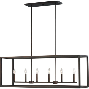 Generation Lighting 6634506 Moffet Street 6 Light 12