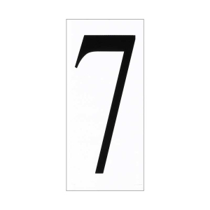 Generation Lighting 90617-68 Address Light White Plastic Number 7 Tile