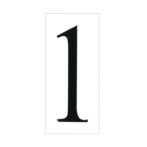 Generation Lighting 90611-68 Address Light White Plastic Number 1 Tile