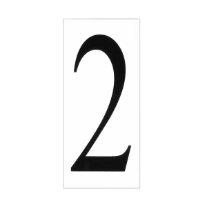 Generation Lighting 90612-68 Address Light White Plastic Number 2 Tile