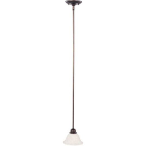 Maxim 91066MROI Marin 1-Light 60W 120V Mini Pendant Oil Rubbed Bronze OR Satin Nickel Finish