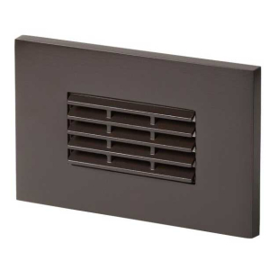 Generation Lighting 93401S LED Louver Step Light 120 Volts 3 Watts with Finish Options