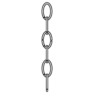 Generation Lighting 9100 Replacement Decorative Chain with Finish Options