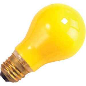 Halco A19BG60 8011 60 Watts A19 Yellow Bug Light 130 Volt 2M 8011