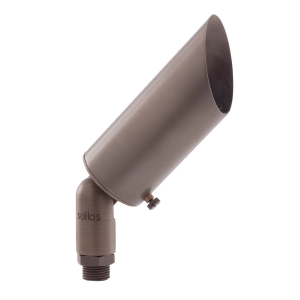 Sollos BSB067-AB LED MR16 Straight Antique Brass Small 6.7