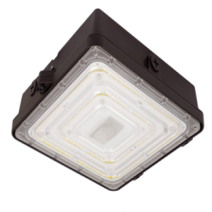 Maxlite CPL20UCSBCR Enhanced Canopy Parking Garage Fixture 20 watts, Color Selectable 3000/4000/5000K Bronze 109421