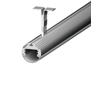 DiodeLED DI-CPCHB-RD-EC-CLOSE Chromapath Rod Channel 24mm Closed End Cap Single