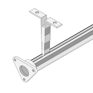 DiodeLED DI-CPCHB-RDCL Chromapath Closet Rod Channel Bundle