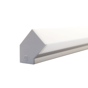 DiodeLED DI-CPEC-45 45º Single End Cap Pair Premium Diffusion, Multiple Matching Finishes