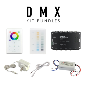 DiodeLED DI-KIT-DMX DMX Wall Mount Driver Bundle Kits 12 Volt Type Selectable