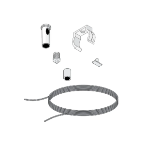 DiodeLED DI-LIN-360-HNG-2 Linaire Flex Tube 360 Hanging Hardware 2-Pack