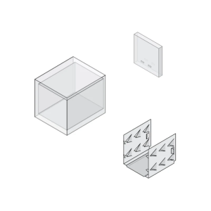 DiodeLED DI-LIN-3D-DEC Linaire Flex 3D Bend End Cap Only