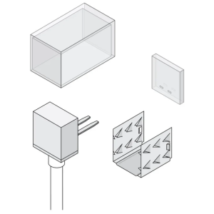 DiodeLED DI-LIN-TE-BFC LINAIRE Flex Top Bend Field Connector Bottom Entry