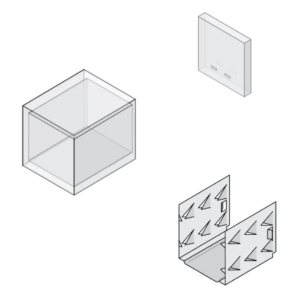 DiodeLED DI-LIN-TE-DEC LINAIRE Flex Top Bend End Cap Only