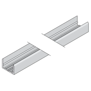 DiodeLED DI-LIN-TE-MTCH-39 LINAIRE Flex Top Bend Mounting Channel 39-Inch Aluminum