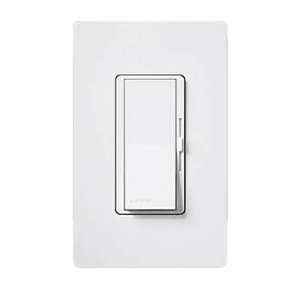 Lutron DVSTV Preset Dimmer w/ Switch and Electronic LED Driver 