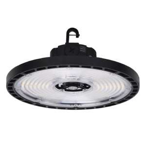 Halco ERHB-3-LS-CS-U Essential Round Highbay Wattage and CCT Selectable 120-277 Volt Black Finish 37312