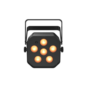 Chauvet DJ EZLINKPARQ6BTILS EZlink Par Q6BT ILS 6 LEDs 18 Watt 100-240 Volt Quad-Color (RGBA