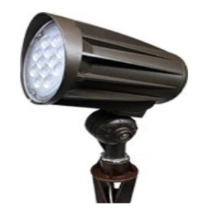 Westgate FLV12-24W Cast Aluminum Bullet Directional 12 Volt 24 Watt LED Integrated Landscape Flood Light