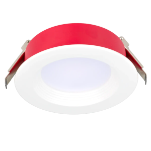 American Lighting  FRD-DEEPBAF-5CCT-6-WH Fire Rated Downlight 15 W 100-277V 5CCT White Finish