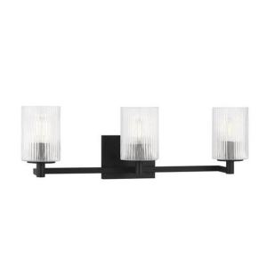 Generation Lighting GLV1043MBK Lando 3 Light 8