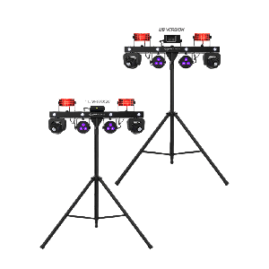Chauvet DJ GIGBARMOVEPLUSILS GigBAR Move + ILS 3 LEDs 18 Watt 100-240 Volt 5-in-1 Ultimate Gig LED