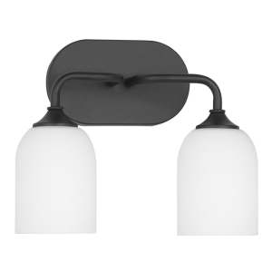 Generation Lighting GLV1022MBK Emile 2 Light 9.5