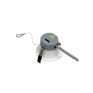 Halco Lighting Technologies CDL-4-LS-CS-WH-DDV 4in Commercial Downlight Lumen Output and CCT Select 120-277V  Dimmable TRIAC/ELV & 0-10V White Reflector White Flange 89210 