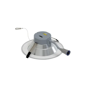 Halco Lighting Technologies  CDLEM-10-LS-CS-HZWH-DDV 10in Commercial Downlight Emergency Battery Ready Lumen Output and CCT Select 120-277V  Dimmable TRIAC/ELV & 0-10V Haze  89225 