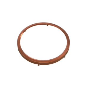 Halco Lighting Technologies DSK-9-TRM-BC Surface Mount Disk 9in Round Trim Brushed Copper 83934 