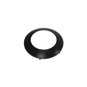 Halco Lighting Technologies SMD-4-TRM-BK  Surface Mount Downlight 4in Round Trim Black 83910 