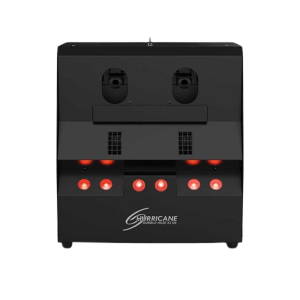 Chauvet DJ HBUBBLEHAZEX2Q6 Hurricane Bubble Haze X2 Q6 6 LEDs 24 Watt 120 Volt Quad-Color RGB+UV