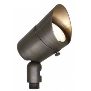 Westgate LD-192-BZ Cast Brass Bullet 12 Volt 5 Watt LED Landscape Directional Light Antique Bronze Finish