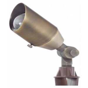 Westgate LFLD-5W-30K-BZ Solid Brass Bullet Directional 12 Volt 5 Watt LED Landscape Light
