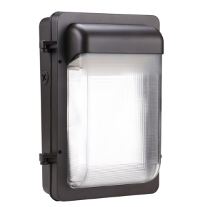 Halco LPWP-1-LS-CS-U-BZ LoPro Wallpack 1 Lumen Selectable 1950-3375 Lumens 15W-20W-25W Color Selectable 3000K-4000K-5000K Photocell Enable-Disable 120-277VAC Bronze Finish 39860